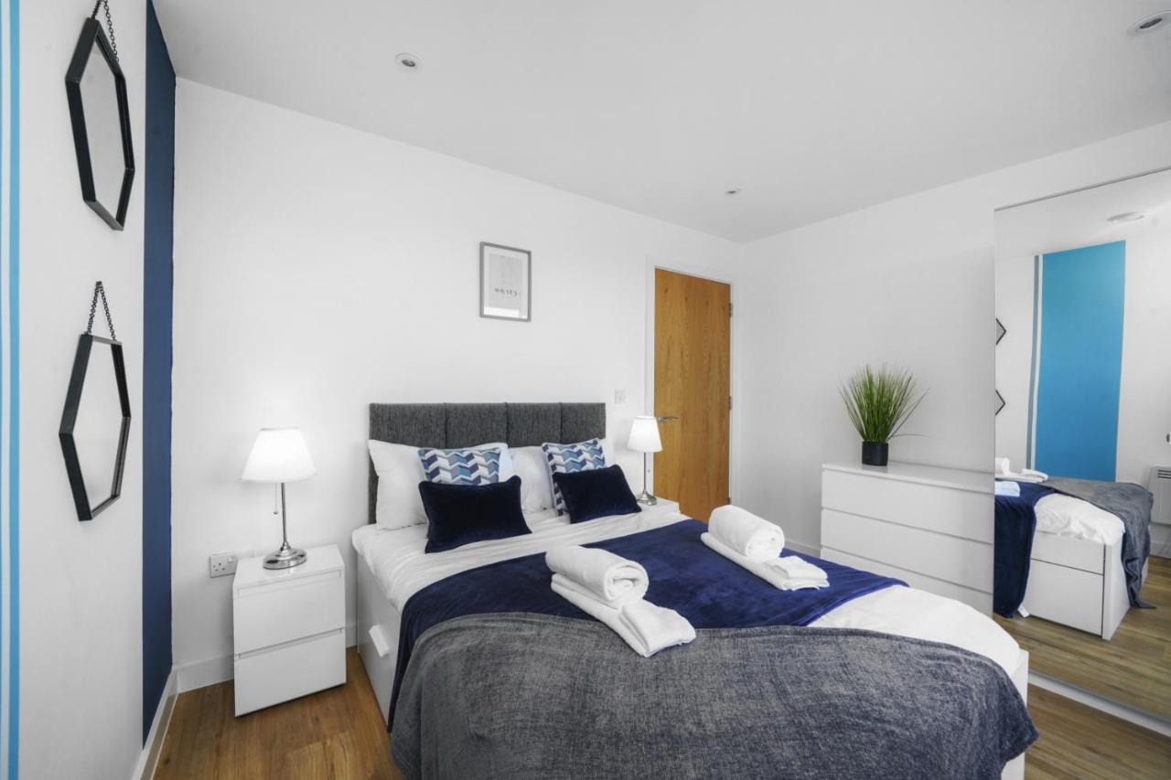 Stunning City Centre Penthouse - Sleeps 10 - Parking Manchester Exteriör bild