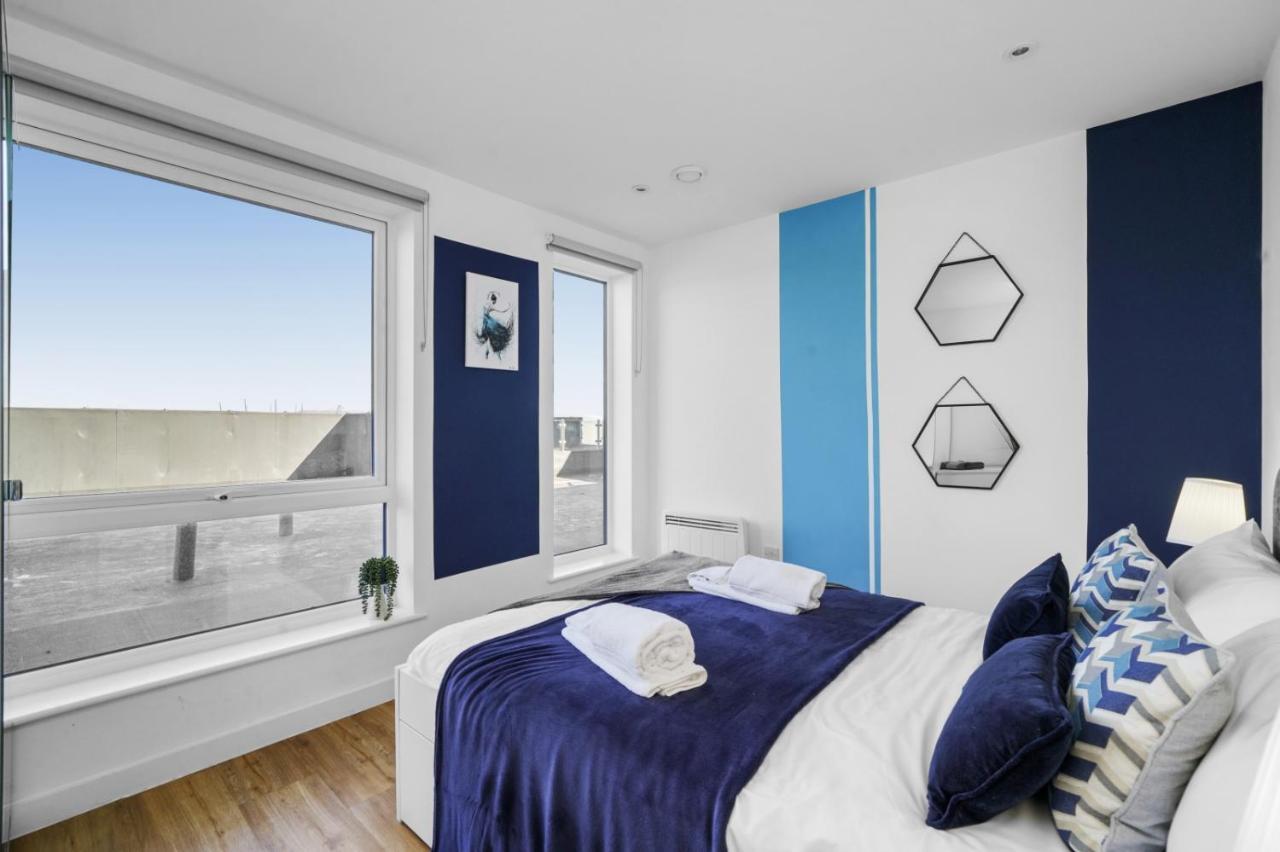 Stunning City Centre Penthouse - Sleeps 10 - Parking Manchester Exteriör bild