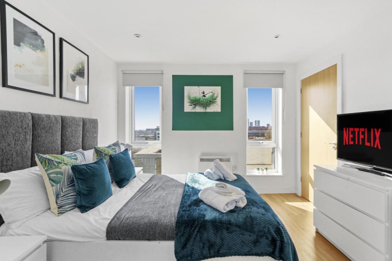 Stunning City Centre Penthouse - Sleeps 10 - Parking Manchester Exteriör bild